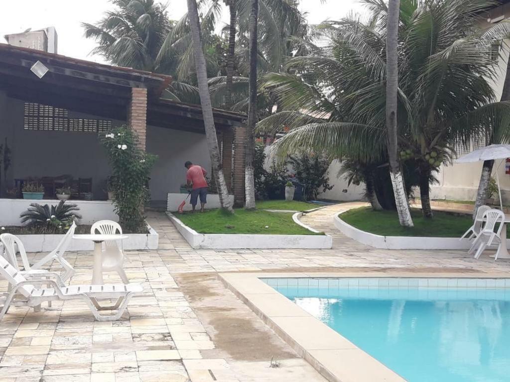 פראיה דו פראנסס Apto Cumaru 150M Do Mar Com Piscina מראה חיצוני תמונה